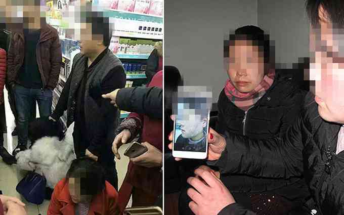 帮女童找家长被殴：女子脸颊被打的通红深受委屈，但她表示不后悔