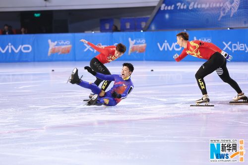 《来吧冠军2》挑战短道速滑张柏芝冰面起舞